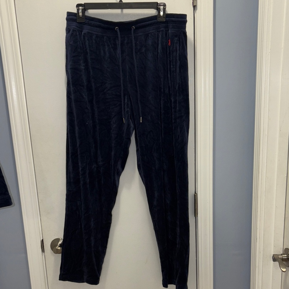 Ralph Lauren Polo sleepwear velour set.